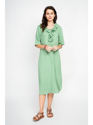 Le Jardin du Lin Kleid in Hellgrün