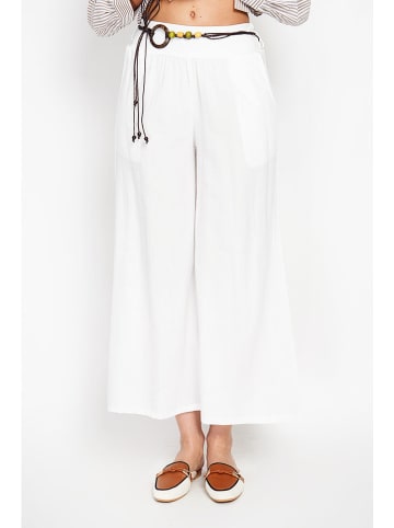 Le Jardin du Lin Culotte in Weiß