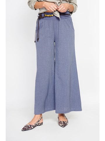 Le Jardin du Lin Broek blauw