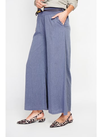Le Jardin du Lin Broek blauw
