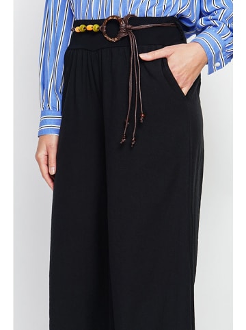 Le Jardin du Lin Hose in Schwarz
