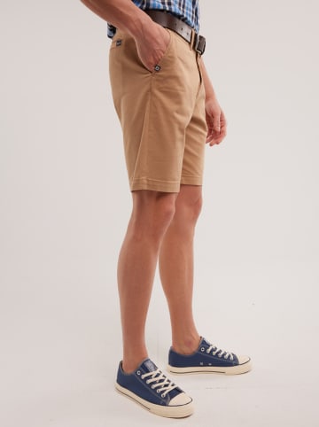 BIG STAR Shorts in Hellbraun