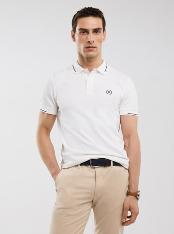 BIG STAR Koszulka polo w kolorze białym