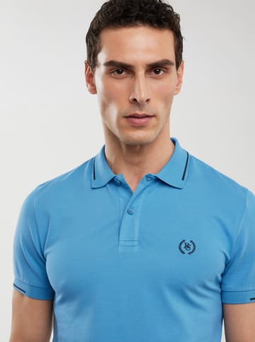 BIG STAR Poloshirt lichtblauw