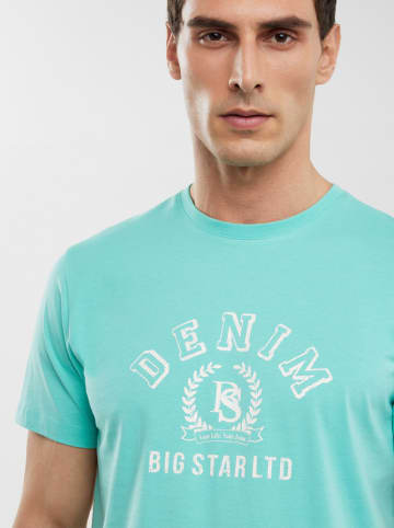 BIG STAR Shirt turquoise