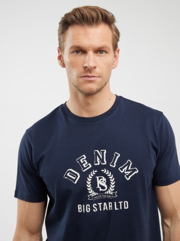 BIG STAR Shirt in Dunkelblau