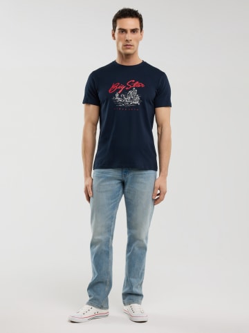BIG STAR Shirt donkerblauw