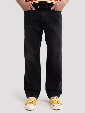 BIG STAR Spijkerbroek - loose fit - zwart
