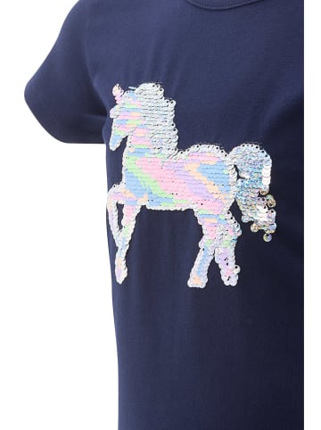 happy girls by Eisend Shirt donkerblauw
