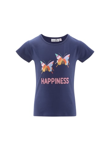 happy girls by Eisend Koszulka w kolorze granatowym