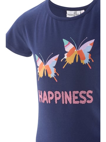 happy girls by Eisend Koszulka w kolorze granatowym
