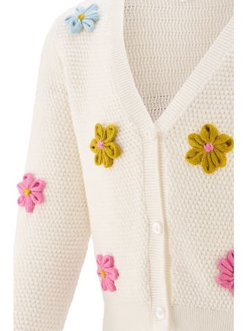 happy girls by Eisend Cardigan in Weiß
