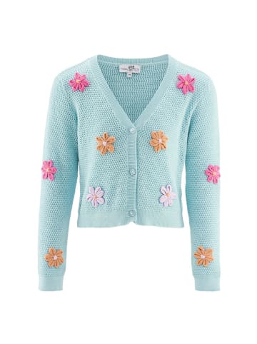 happy girls by Eisend Cardigan in Hellblau