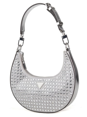 Guess Schultertasche in Silber - (B)25 x (H)20 x (T)4 cm