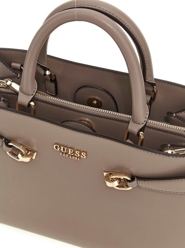 Guess Torebka w kolorze jasnobrązowym - 34 x 22 x 10 cm