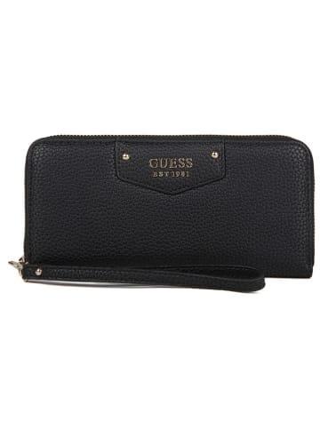 Guess Portfel w kolorze czarnym - 20 x 10 x 2,5 cm