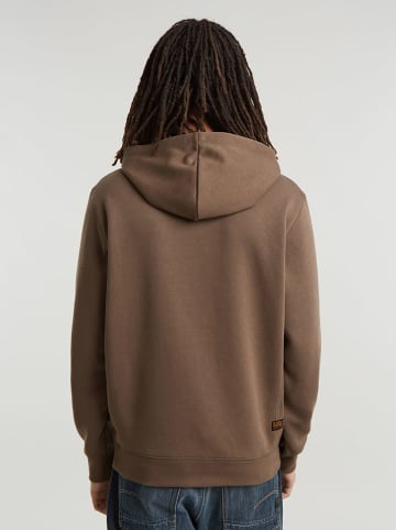 G-Star Hoodie in Hellbraun