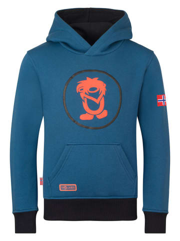 Trollkids Hoodie "Troll" blauw