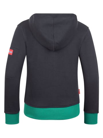 Trollkids Bluza "Sortland" w kolorze czarnym