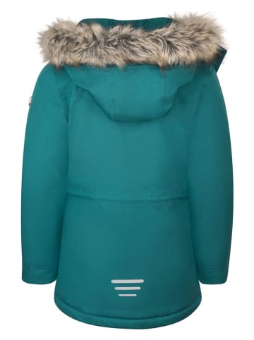 Trollkids Parka "Oslo XT" w kolorze turkusowym