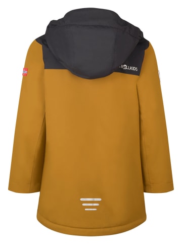 Trollkids Parka "Gudvangen" w kolorze jasnobrązowym