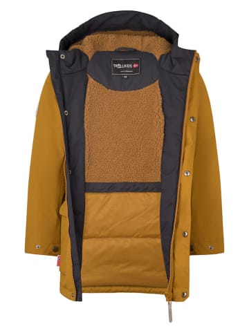Trollkids Parka "Gudvangen" w kolorze jasnobrązowym
