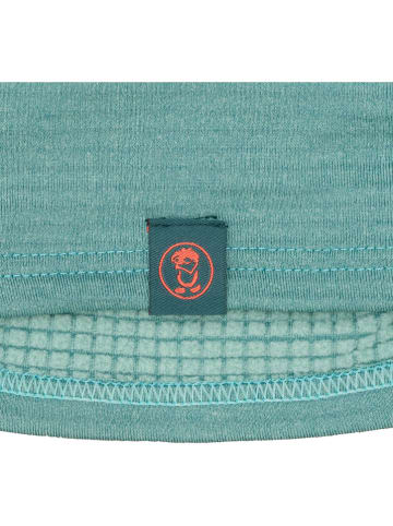 Trollkids Czapka beanie "Light Fleece" w kolorze turkusowym