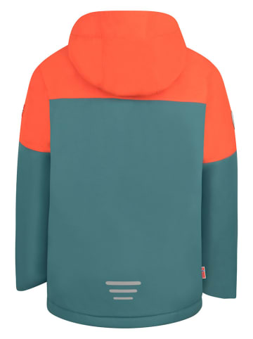 Trollkids Ski-/snowboardjas "Eikedalen" blauw/oranje
