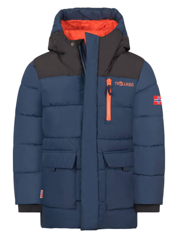 Trollkids Parka "Torsvag" w kolorze granatowym