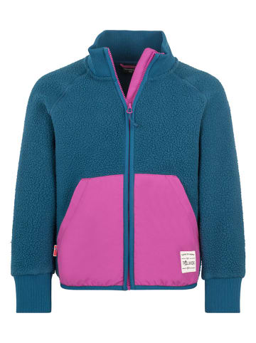 Trollkids Fleece vest "Vega" turquoise