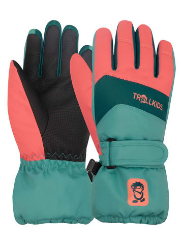 Trollkids Functionele handschoenen "Rauland" turquoise