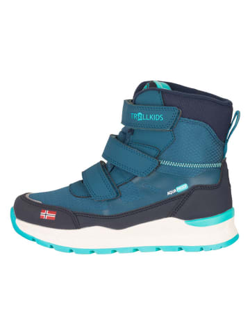 Trollkids Winterboots "Rauland" in Blau
