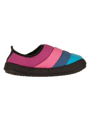 Trollkids Pantoffels "Hut Mule XT" roze/blauw
