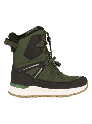 Trollkids Botki zimowe "Nordkapp" w kolorze khaki