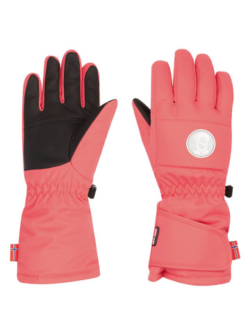 Trollkids Functionele handschoenen "Nervik" koraalrood
