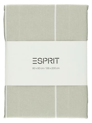 ESPRIT Komplet pościeli renforcé "Harp" w kolorze szarym
