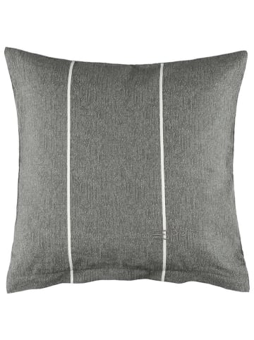 ESPRIT 2-delige set: renforcé kussenhoezen "E-Harp" antraciet