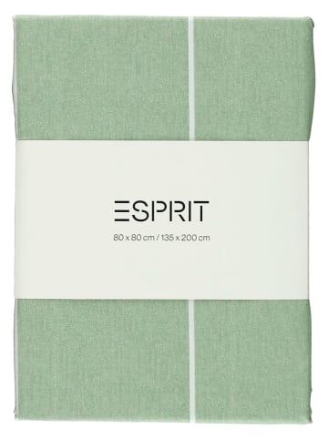 ESPRIT Renforcé-Bettwäsche-Set "Harp" in Mint