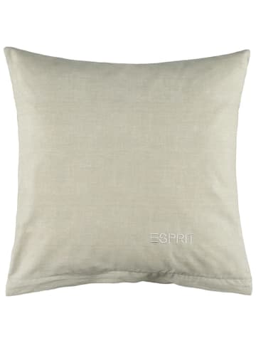 ESPRIT 2-delige set: renforcé kussenhoezen "E-Harp" grijs