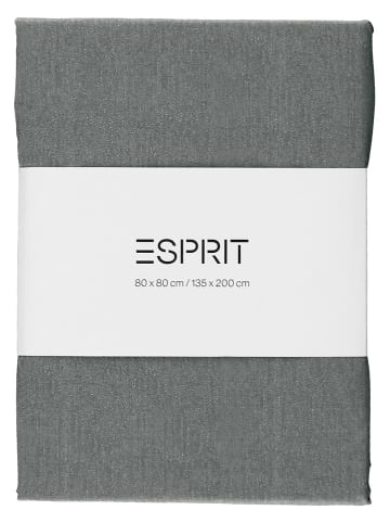 ESPRIT Renforcé-Bettwäsche-Set "Harp" in Anthrazit