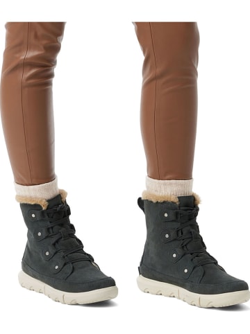Sorel Leren winterboots "Explorer II" grijs