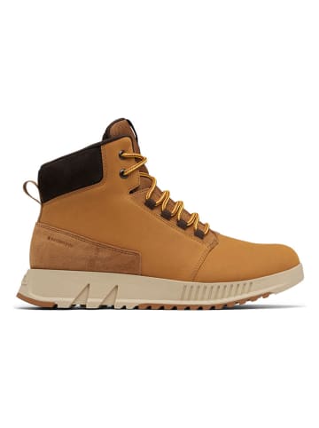 Sorel Leren winterboots "Mac Hill Lite Mid Plus" lichtbruin