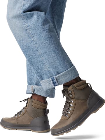 Sorel Leder-Winterboots "ANKENY™ II" in Beige/ Grau