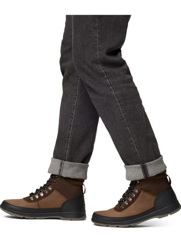 Sorel Leder-Winterboots "ANKENY™ II" in Braun