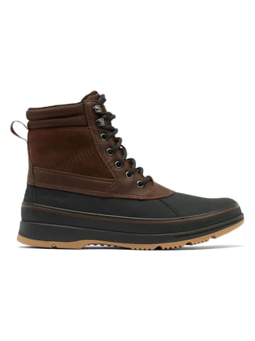 Sorel Leren winterboots "Ankeny II" bruin