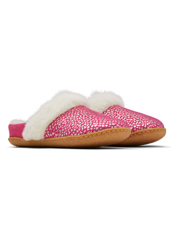 Sorel Pantoffels "Nakiska Slide II" roze/wit
