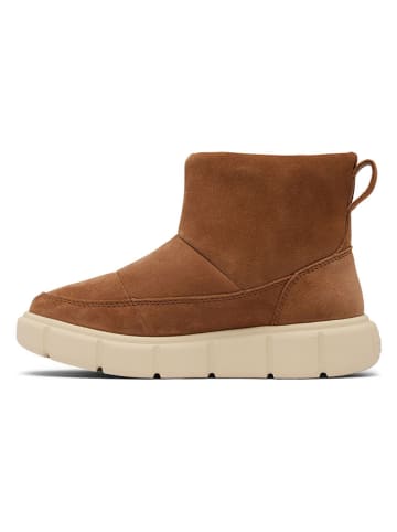 Sorel Leder-Winterboots "Explorer III" in Hellbraun