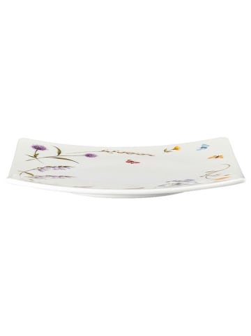 Rosenthal Speiseteller ''Nora'' in Weiß/ Bunt - (L)23 x (B)23 cm