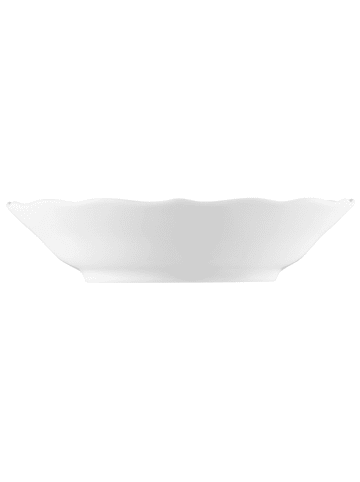 Rosenthal Spodek "Maria Theresia" w kolorze białym do kawy - Ø 14 cm