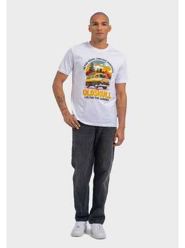 OLDSKULL Shirt in Weiß